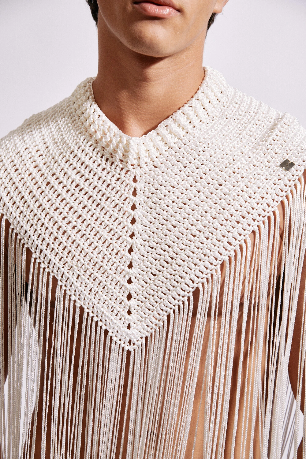 crochê boho masculino