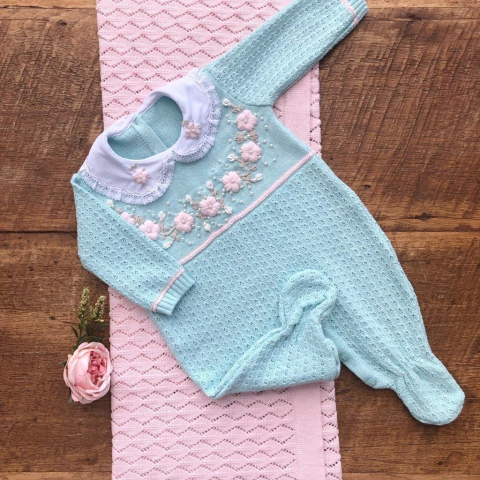 blusa de trico para bebe