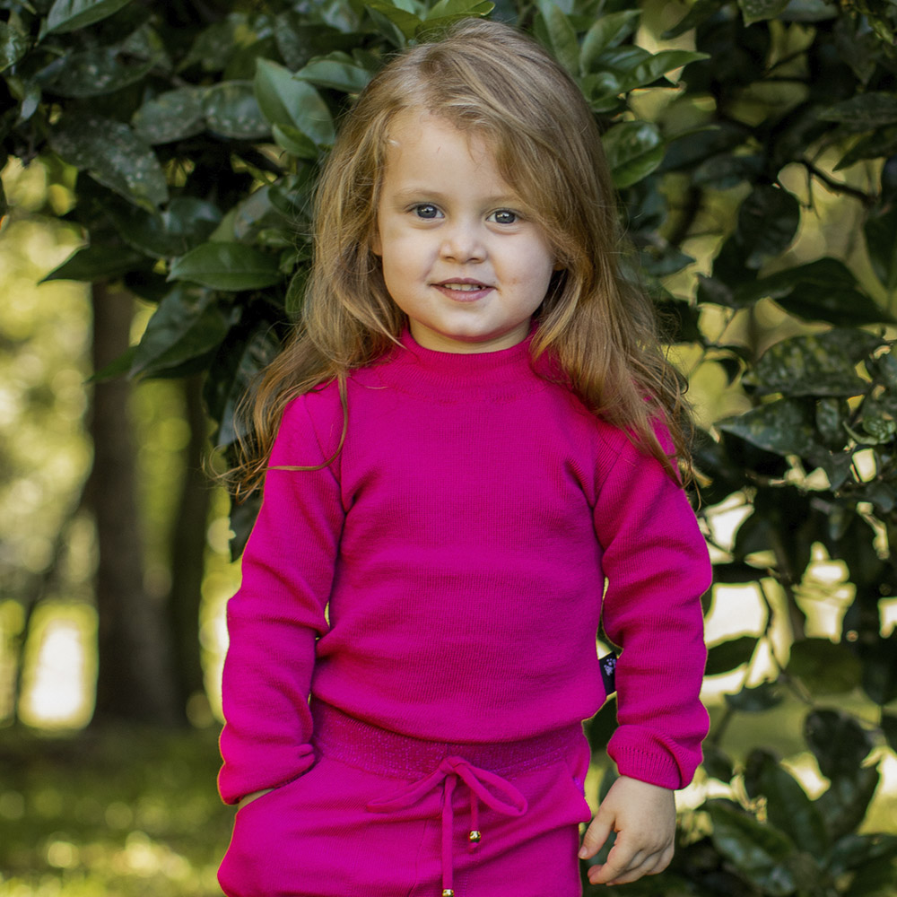 blusa de trico para bebe