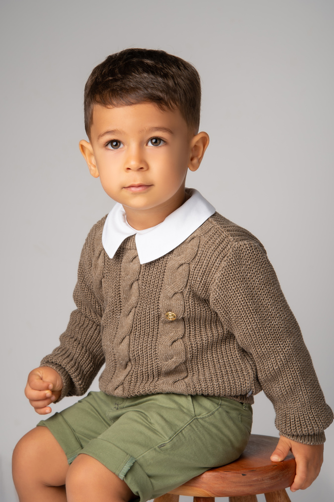 blusa de trico para bebe