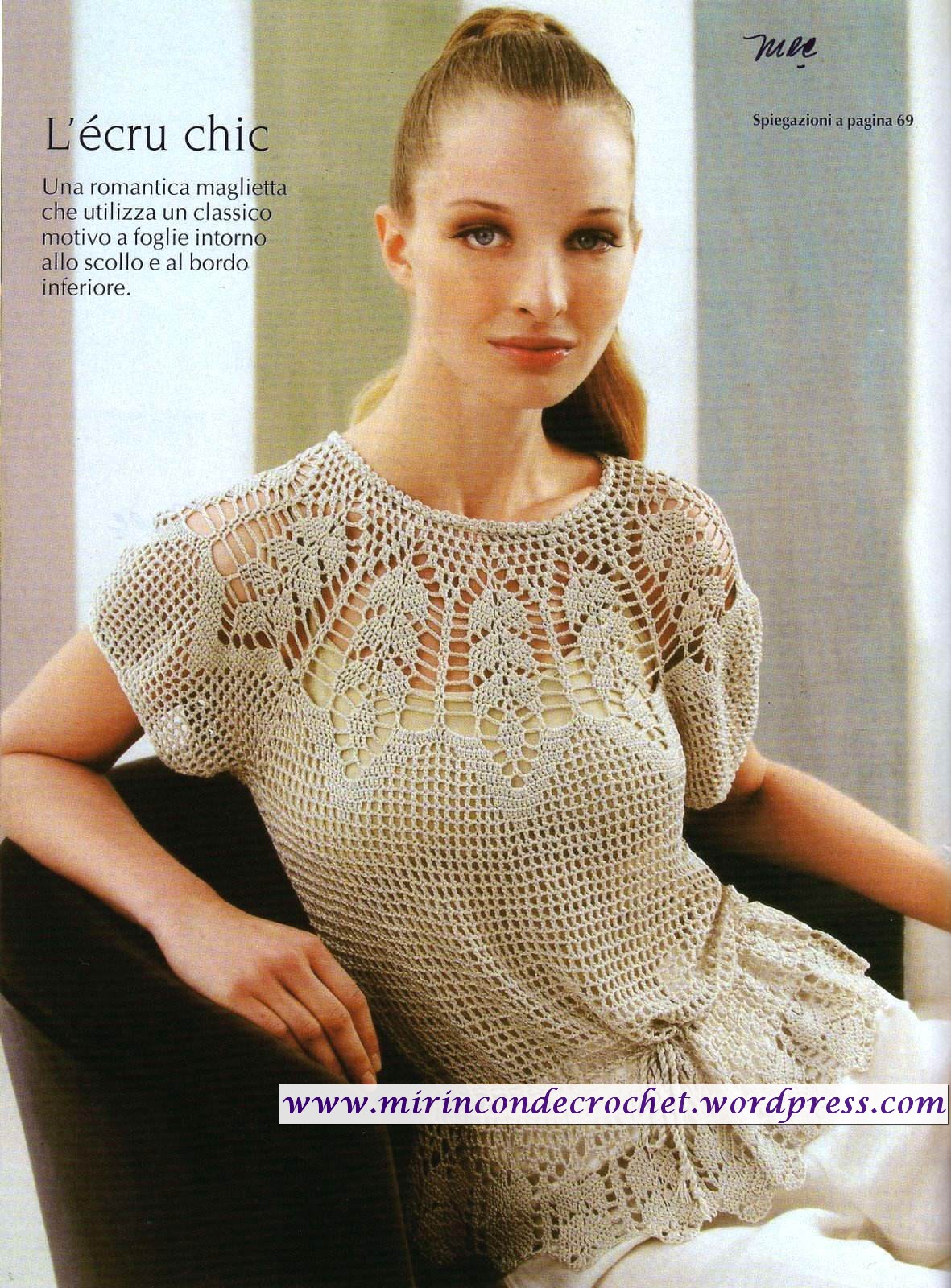 Guia Completo: Como Ler Gráficos de Crochê para Blusas