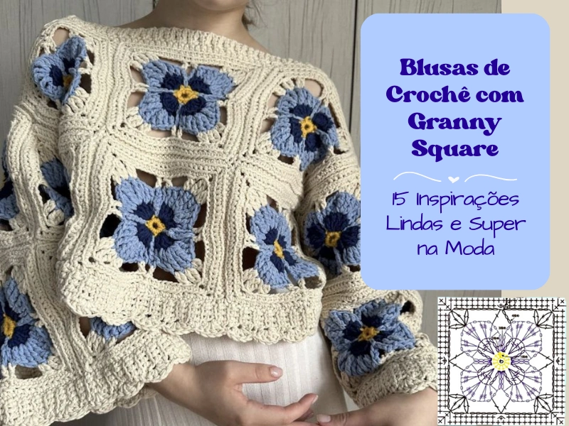 Os Melhores Fios para Blusas de Crochê: EuroRoma Fiore e Círculo Anne