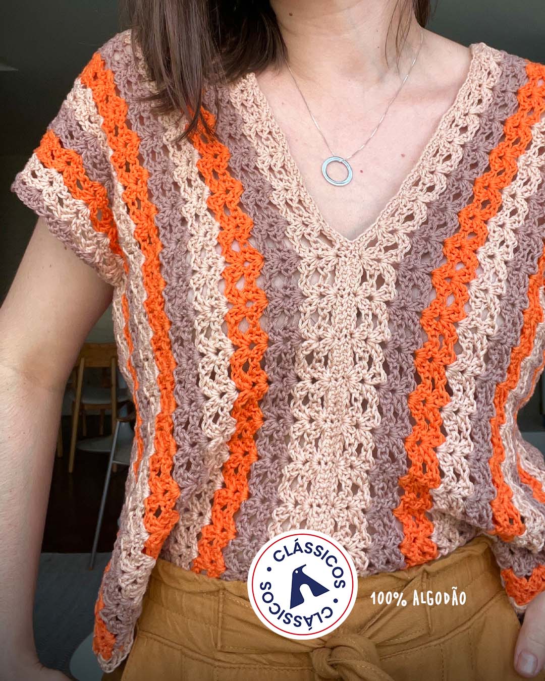 blusas feitas de croche