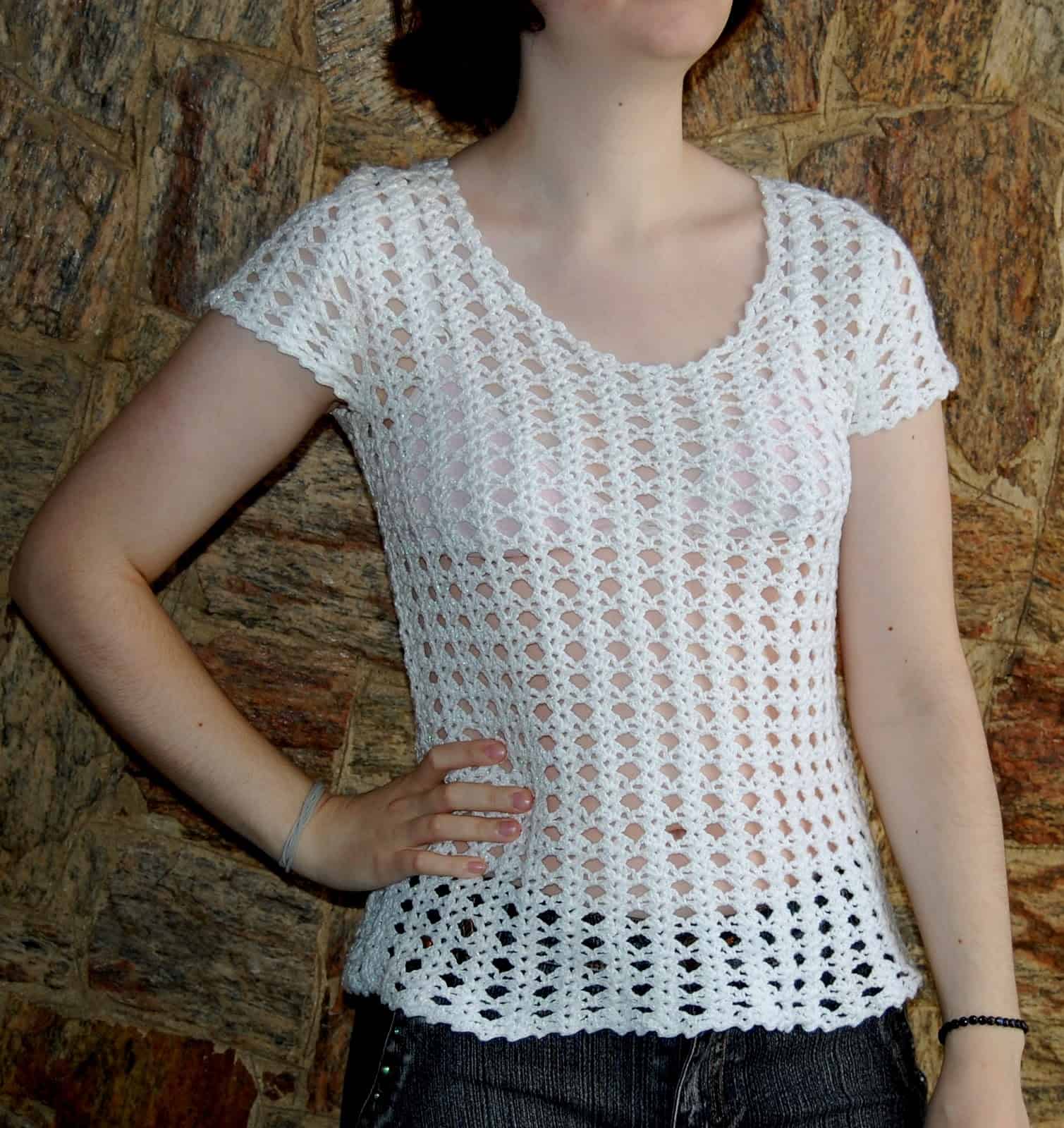 DIY: Aprenda a Fazer sua Blusa de Crochê Estilo