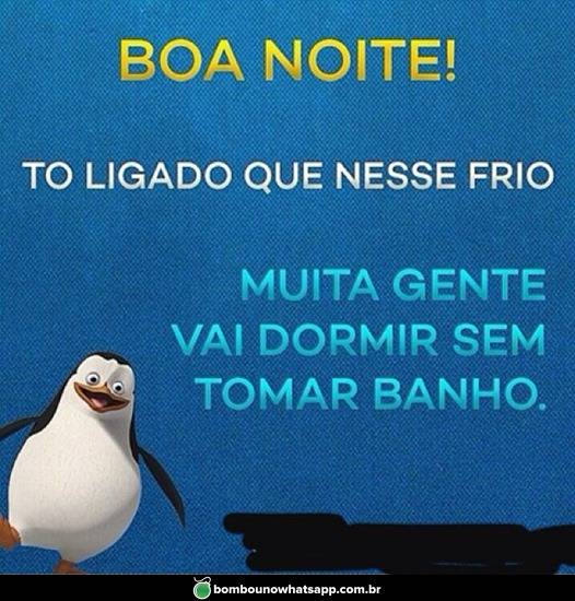 conforto na noite fria