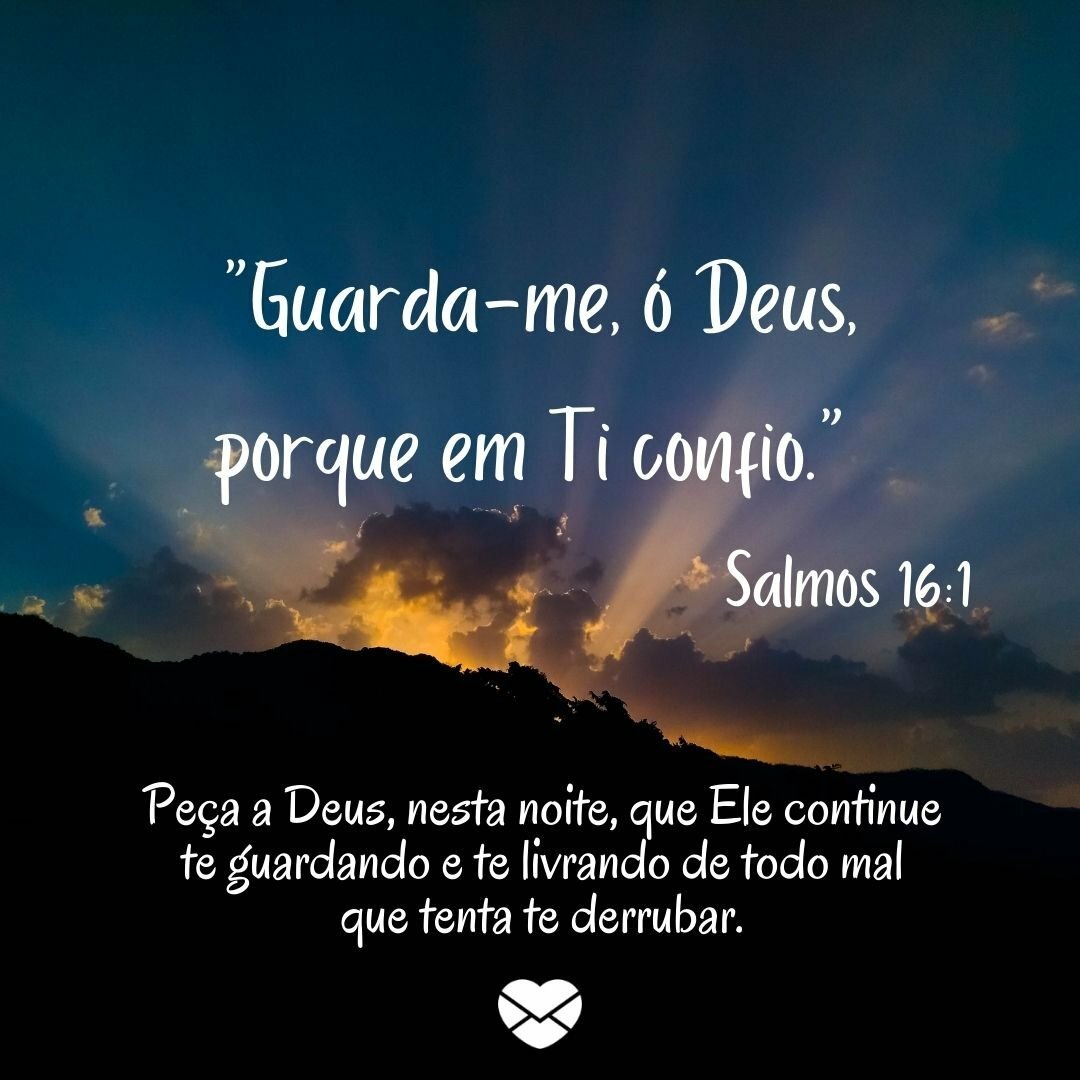 mensagem evangélica de boa noite