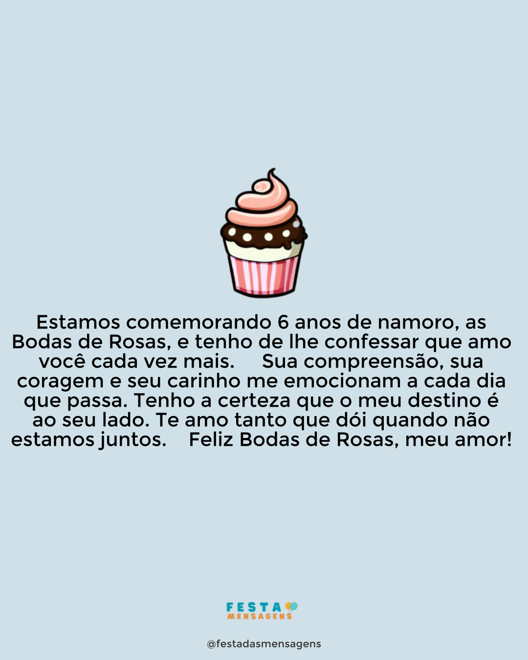Comemoração 6 anos de casados