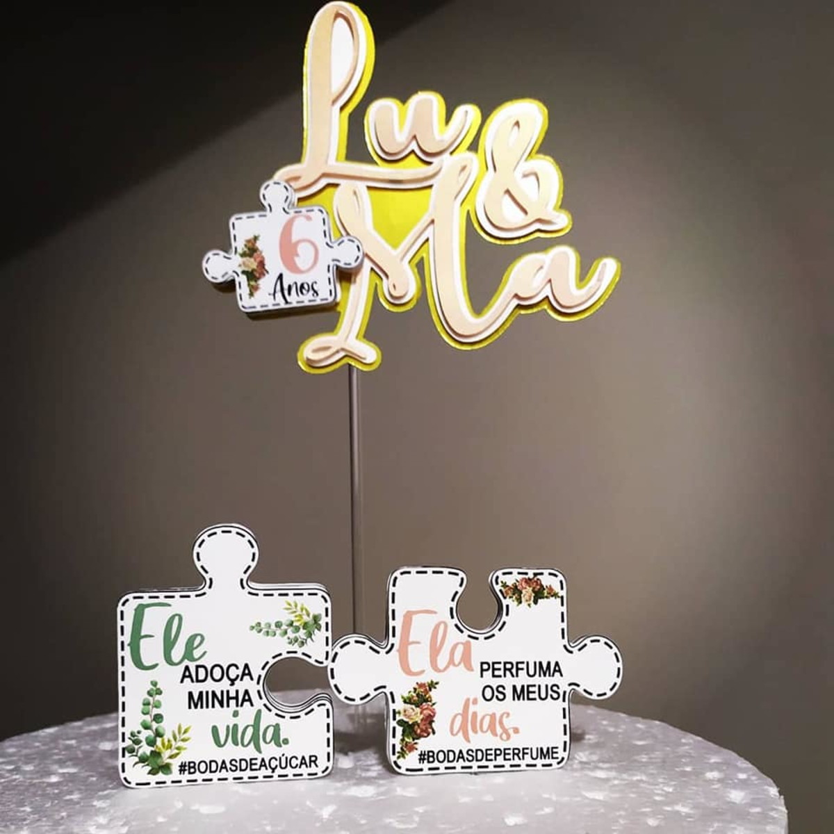 bodas de perfume decoração