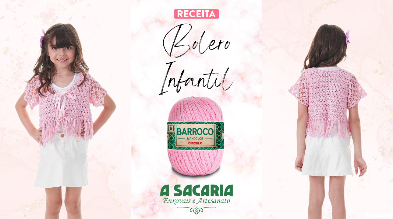 As Melhores Linhas e Agulhas para Crochê Infantil