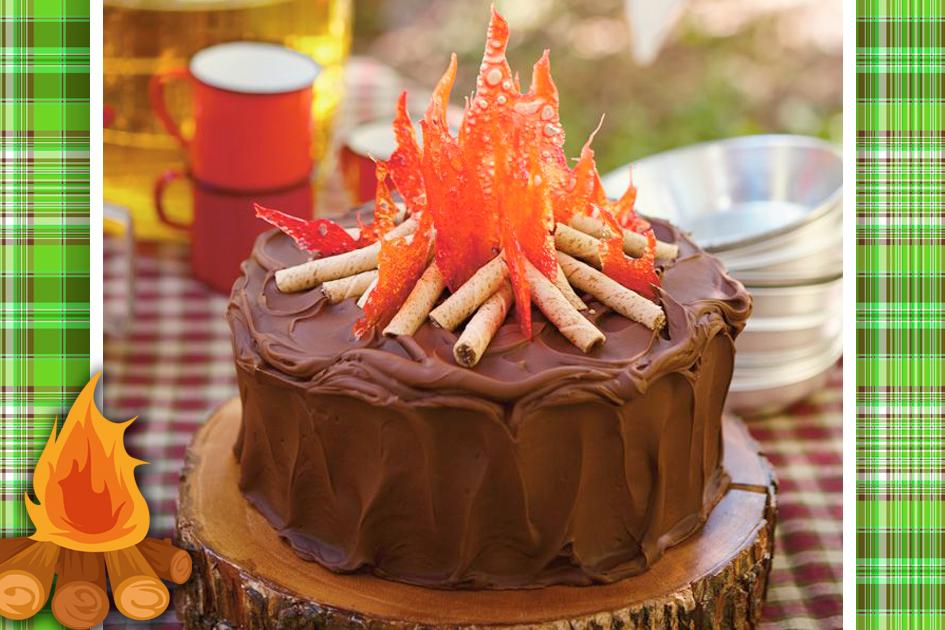 topo de bolo festa junina DIY