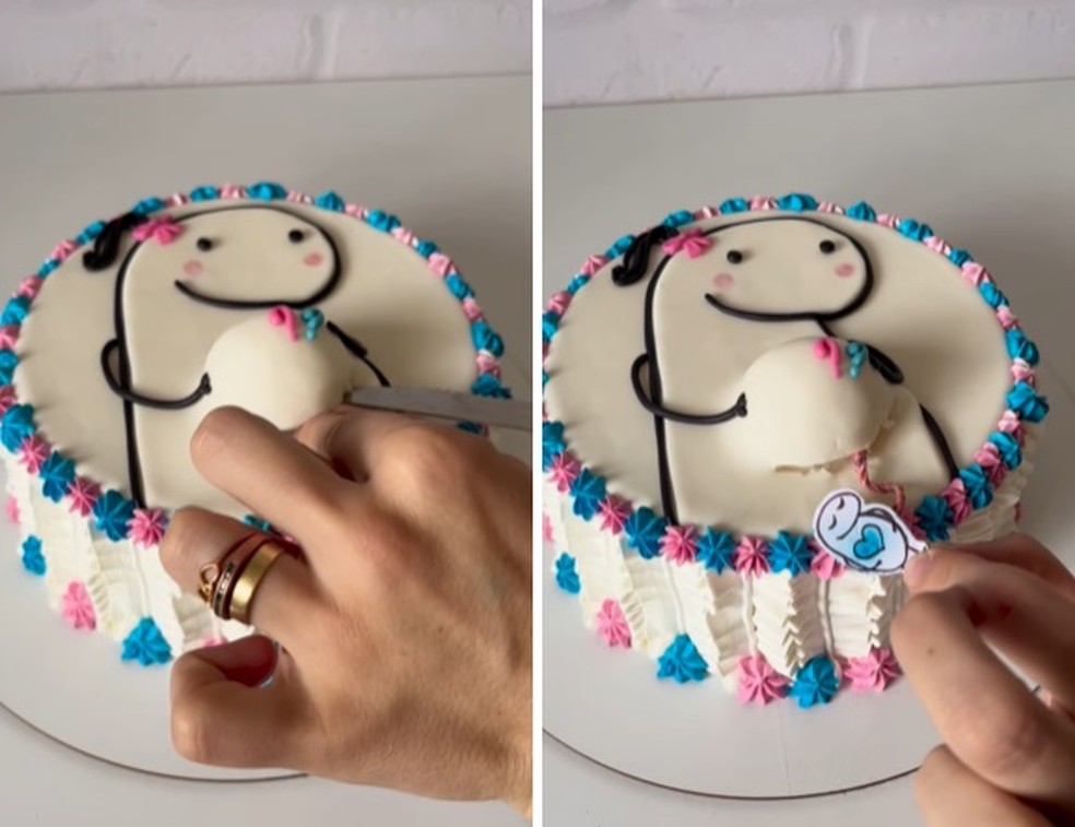 Como Fazer um Bolo de Fraldas em Formato de Barriga