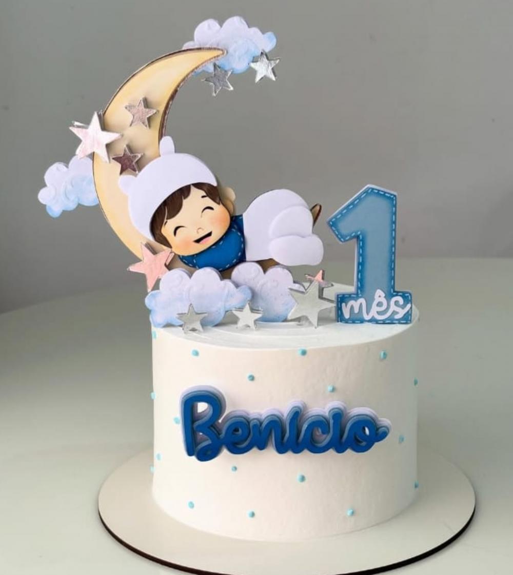 10 Temas Criativos para Bolo de Mesversário do Seu Bebê