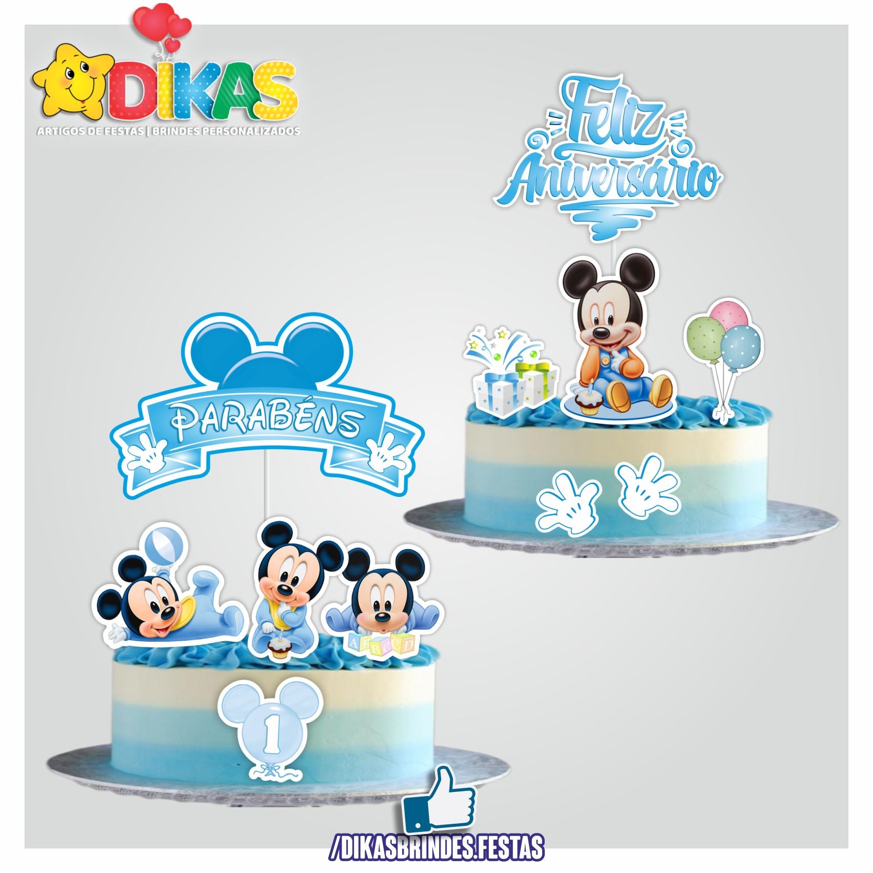 bolos de aniversario do mickey bebe