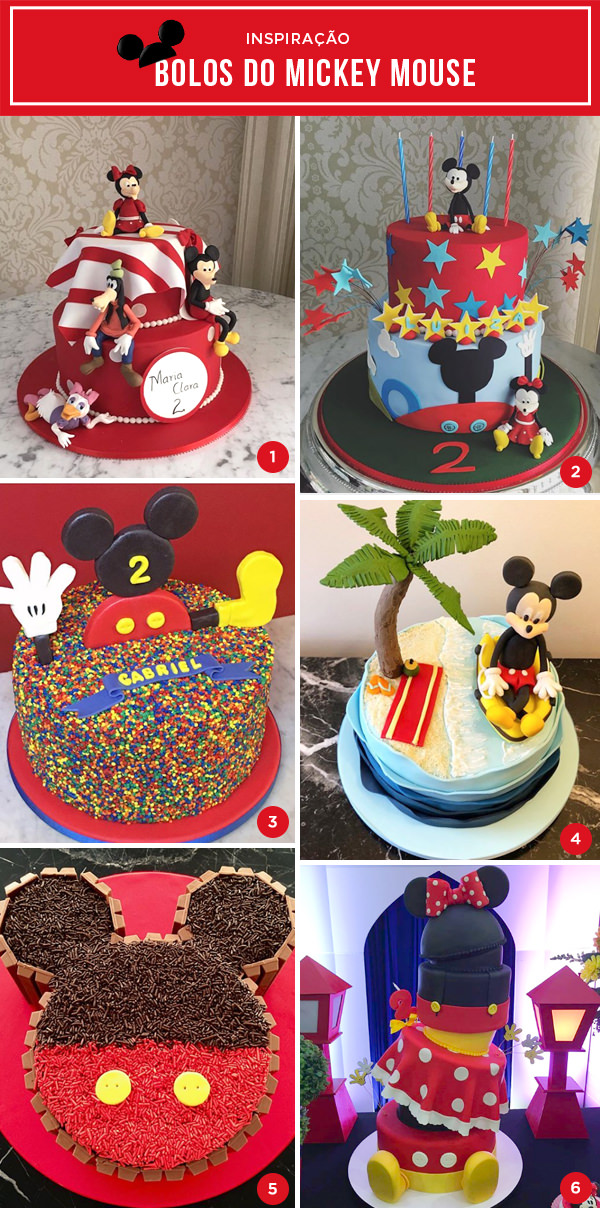 bolos de aniversario do mickey bebe