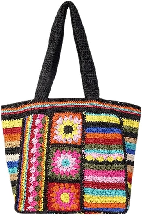 Bolsas de crochê: do casual à praia