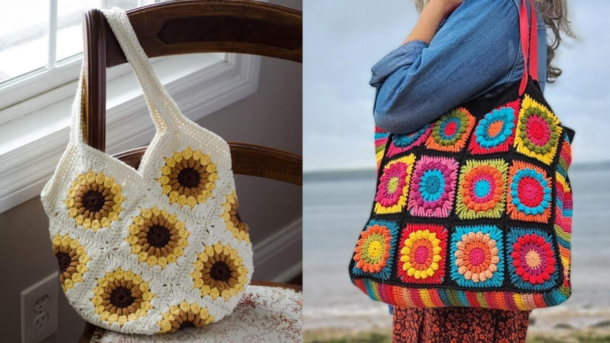 melhores modelos bolsa croche grafico para festa