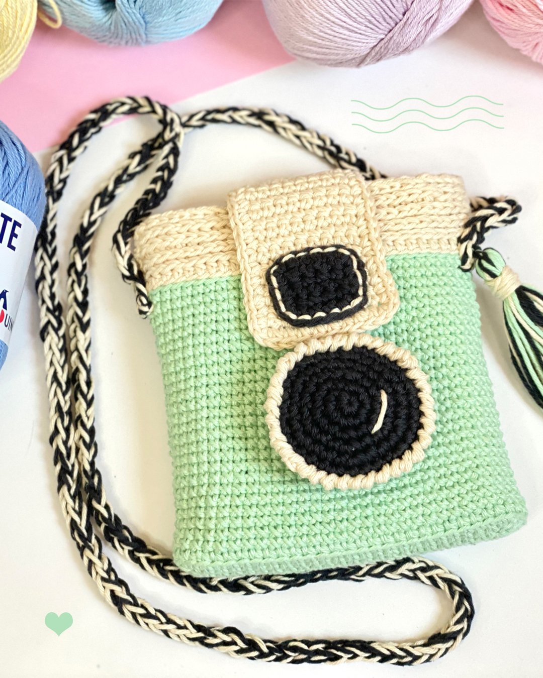 fio nautico vs fio de malha bolsa croche grafico