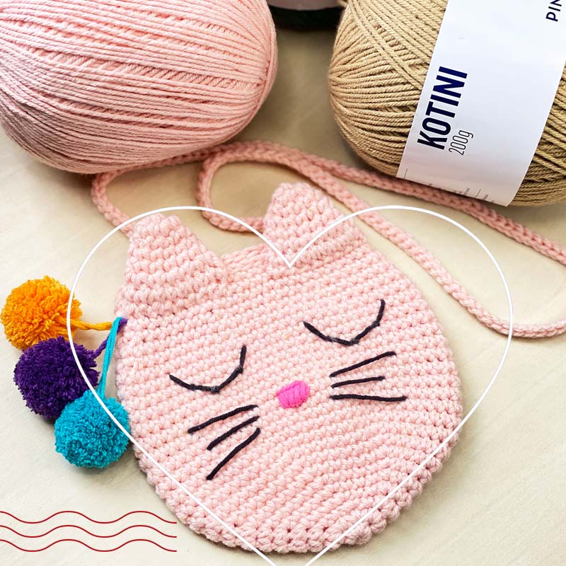 bolsa infantil de croche