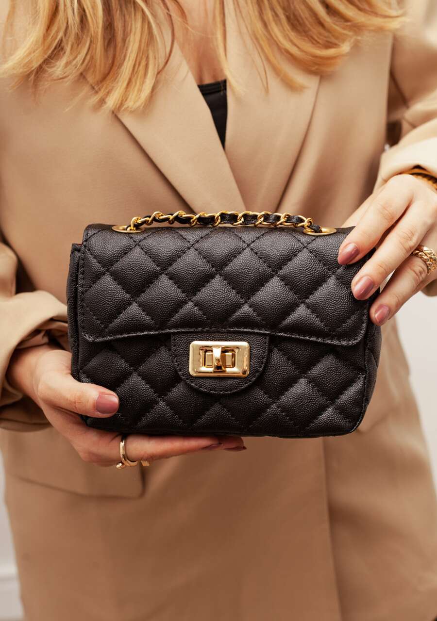 bolsa pequena preta