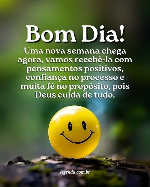 bom dia segunda-feira