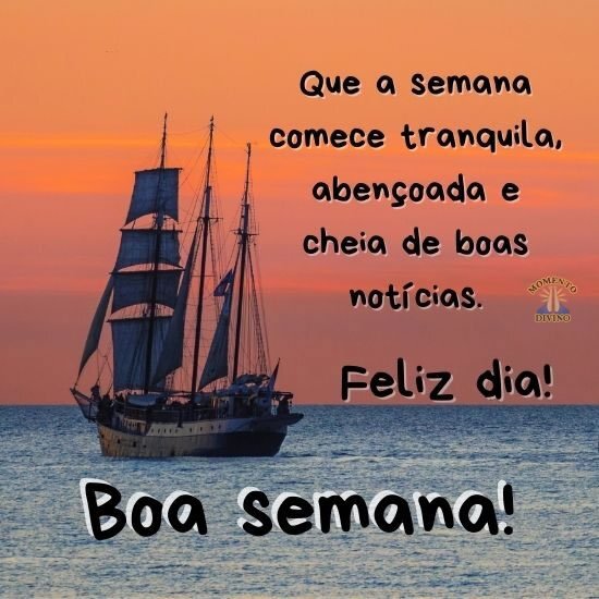 desejos de boa semana