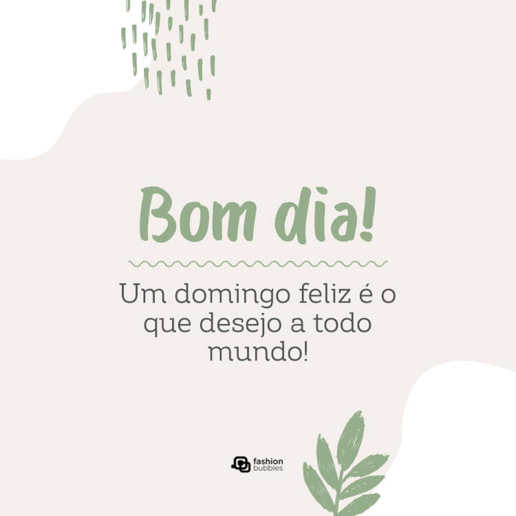 mensagem de bom dia domingo abençoado