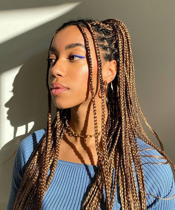 box braids como fazer