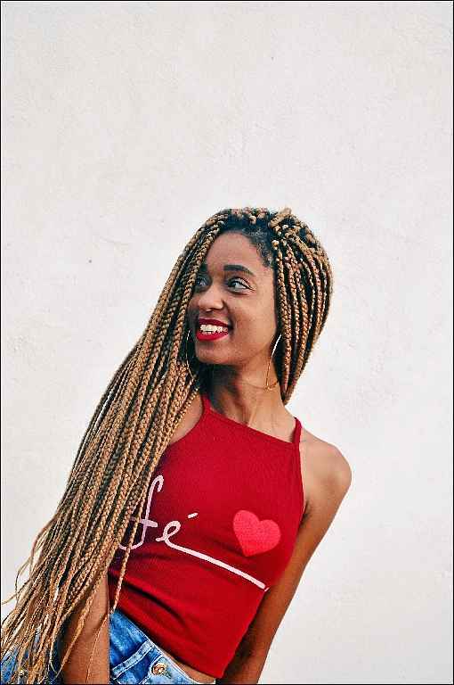 Penteados com box braids