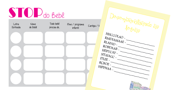 Como Organizar um Chá de Bebê Inesquecível com Brincadeiras Imprimíveis