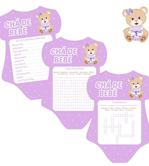 Top 5 Brincadeiras Gratuitas para Chá de Bebê em PDF