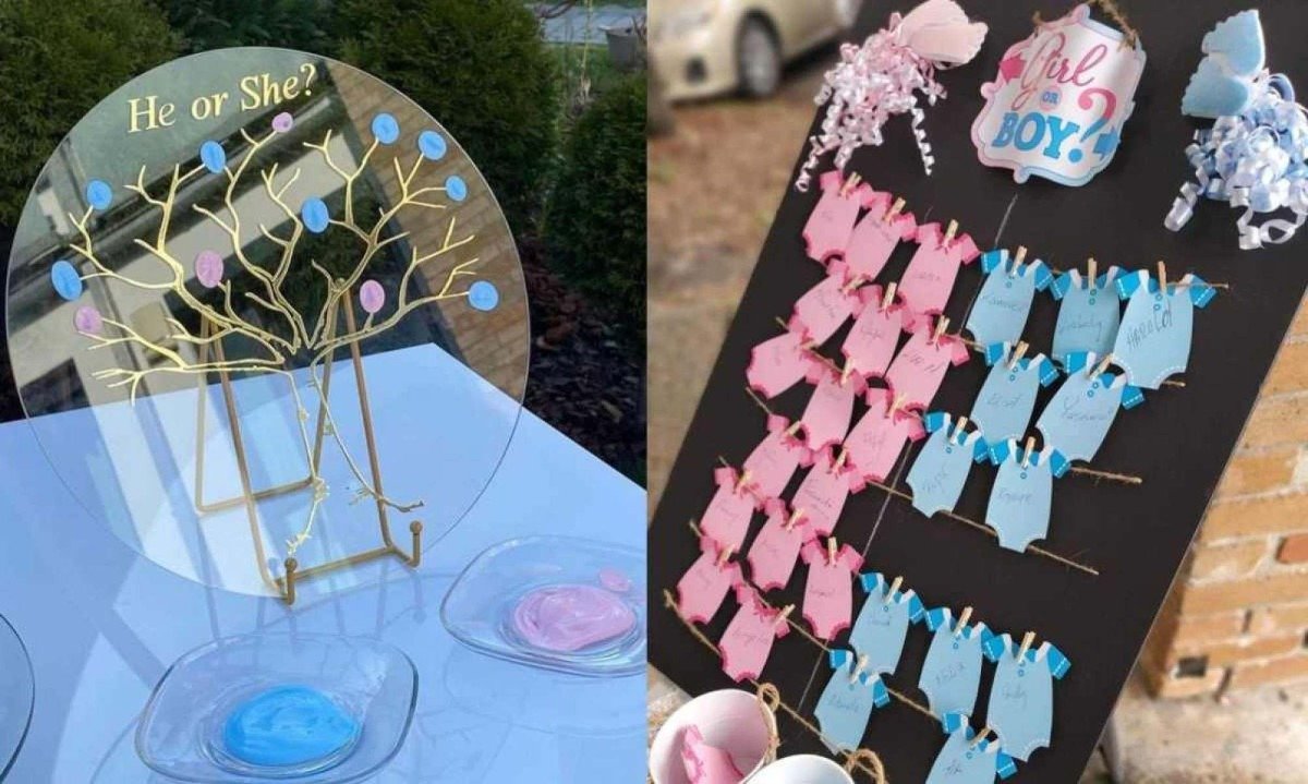 brincadeiras para cha de bebe revelação