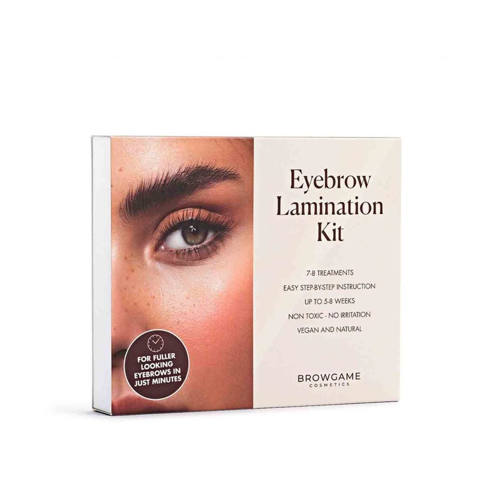 brow lamination kit com queratina