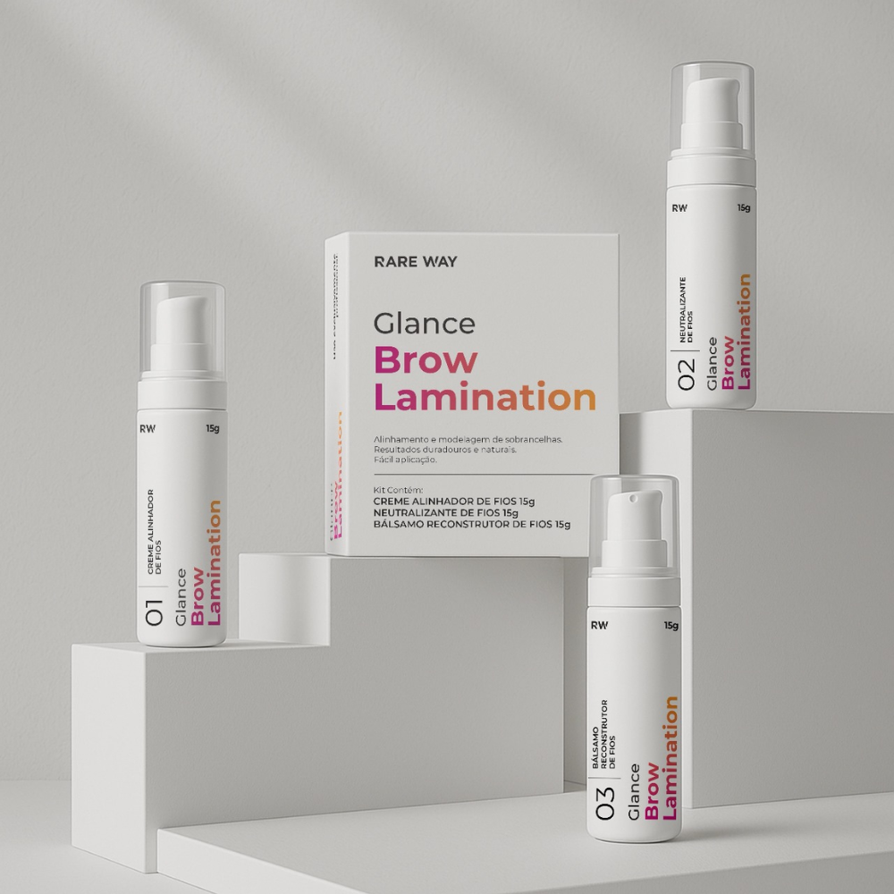 kit brow lamination 3 passos