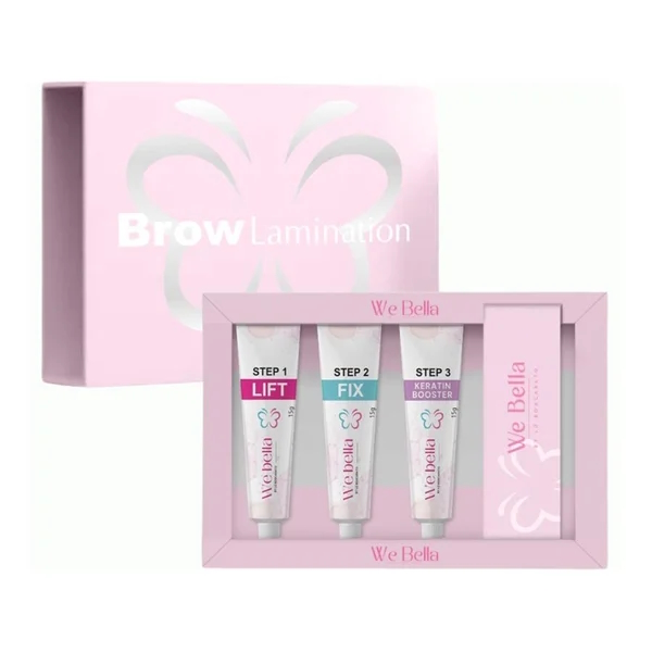kit brow lamination welashes