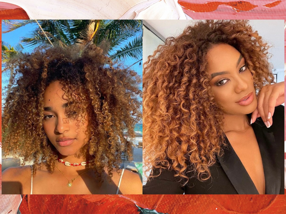 erros comuns ao fazer luzes em cabelo cacheado