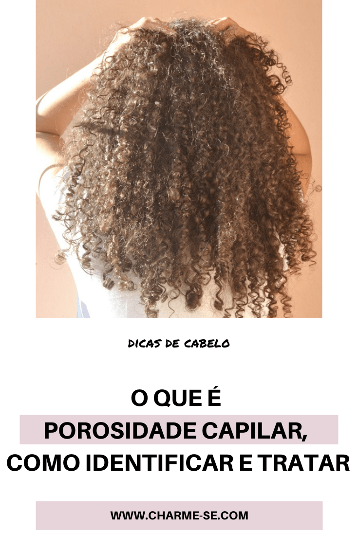 como identificar porosidade alta em cabelo cacheado