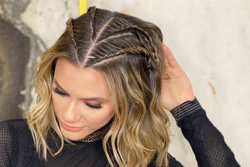 trança para dia a dia cabelo curto