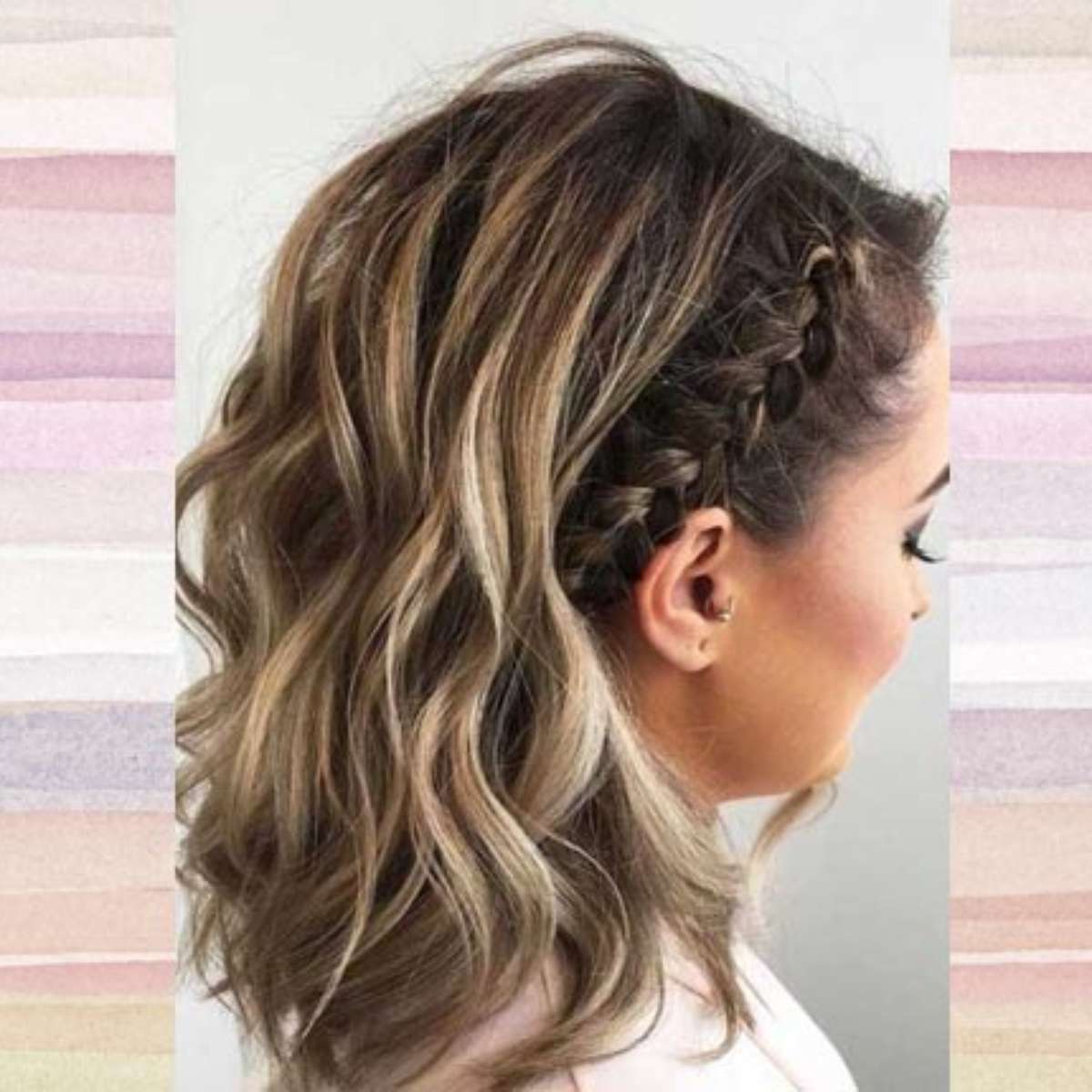 trança boxeadora cabelo curto