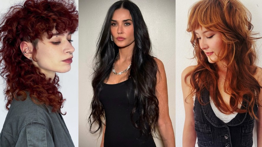 penteados cabelo longo feminino