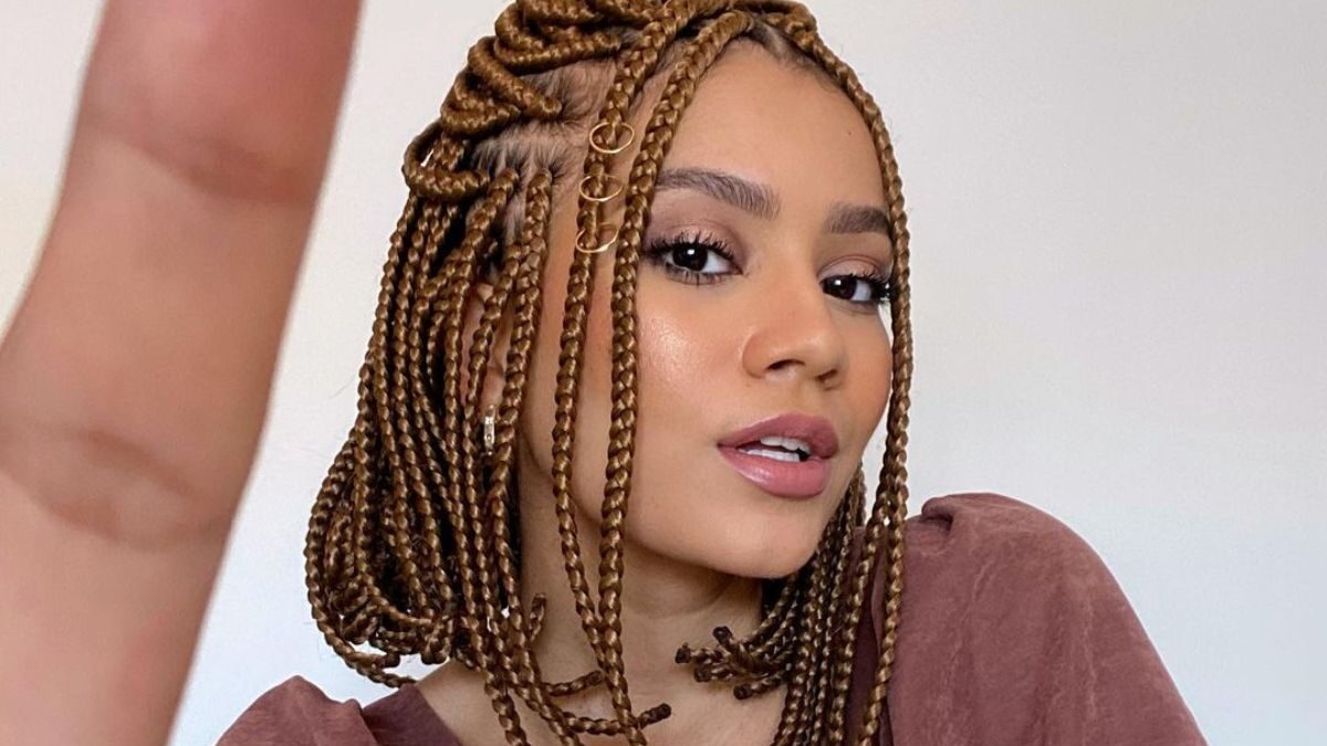 box braids cabelo curto