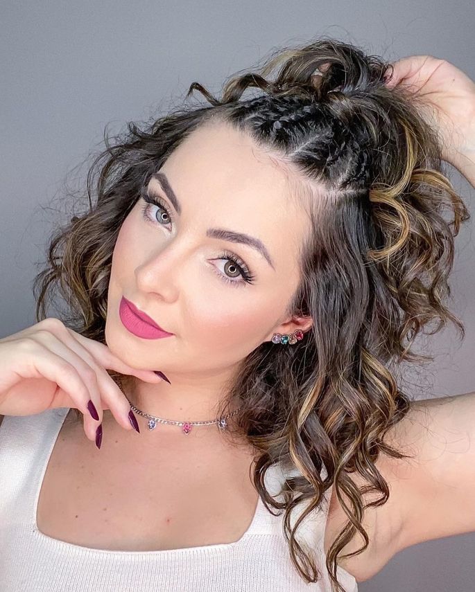 trança em cabelo pixi