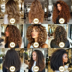 cabelo 2b vs 2c qual a diferença