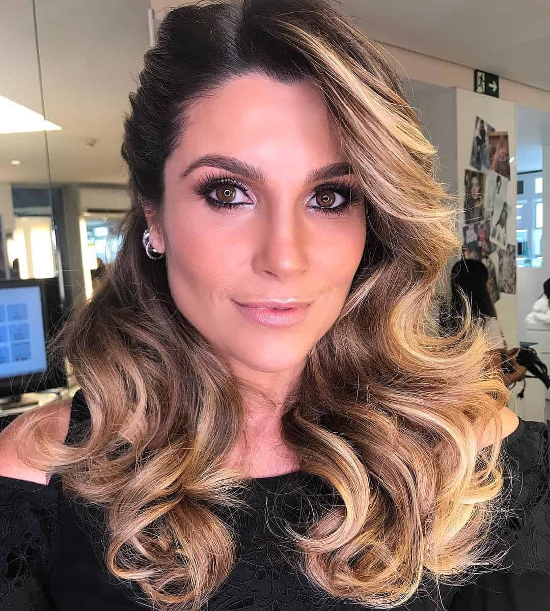 penteado madrinha casamento convidada