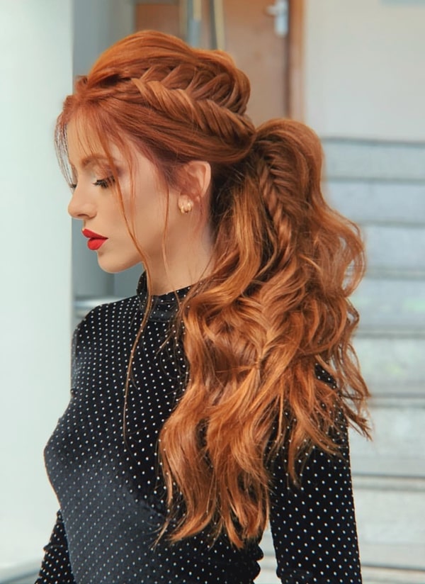penteado madrinha casamento inspiração