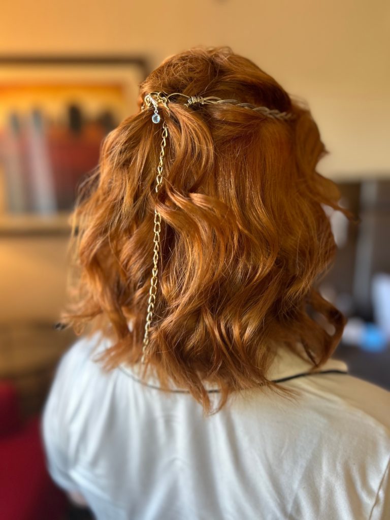 tendências corte cabelo ondulado médio