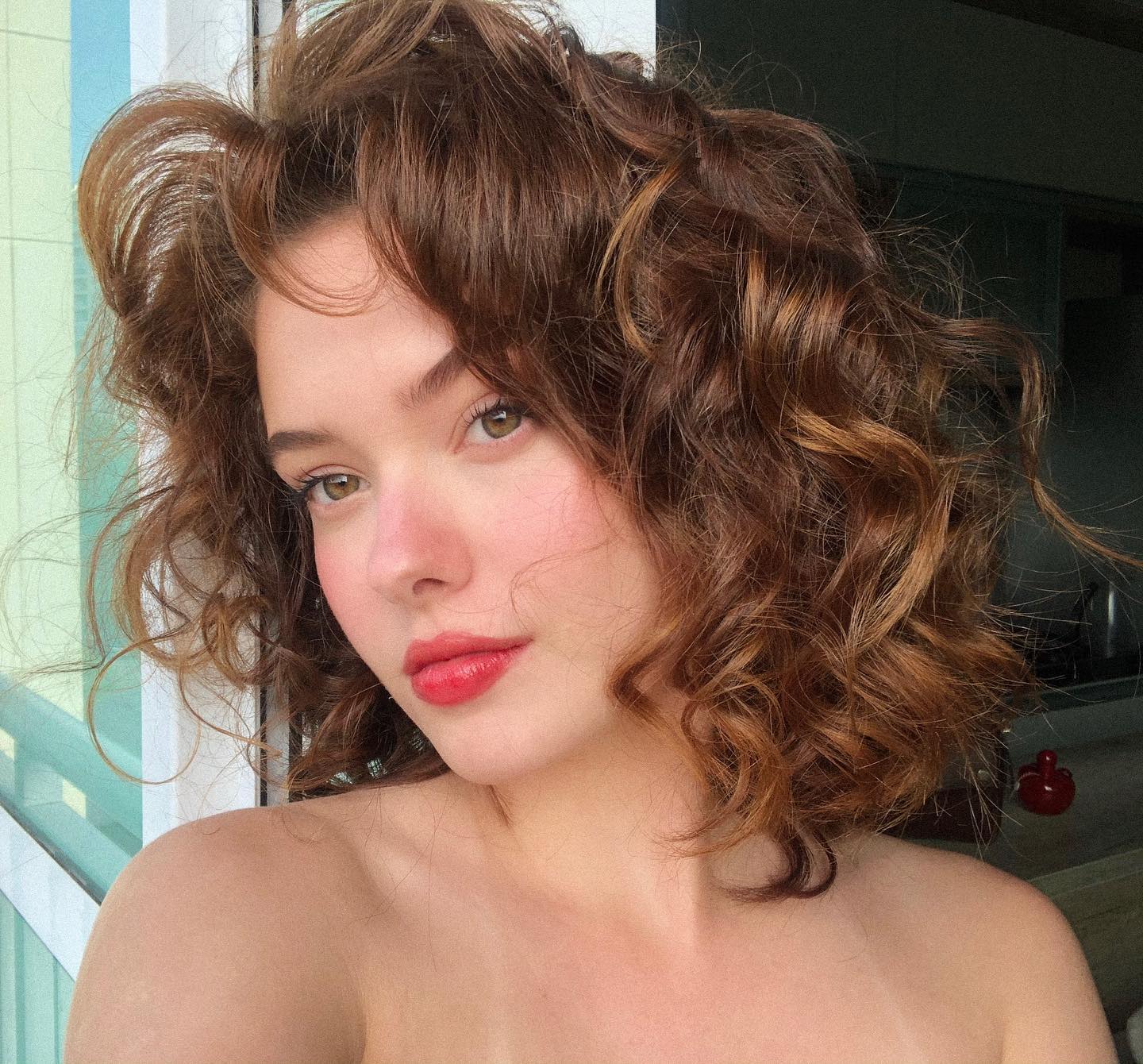 finalização cabelo médio ondulado