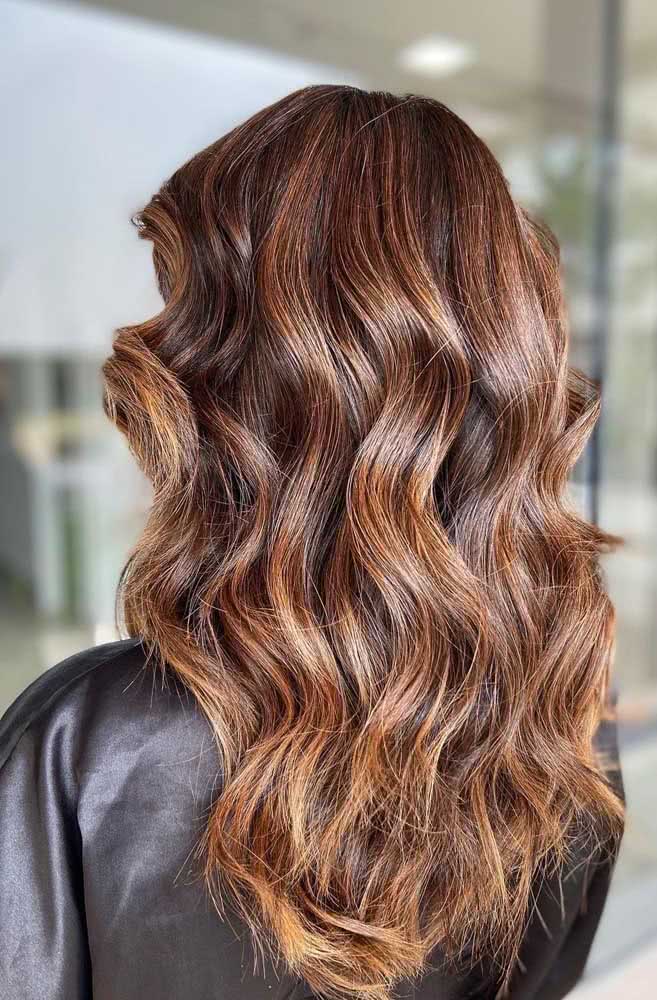 ombre hair morena iluminada