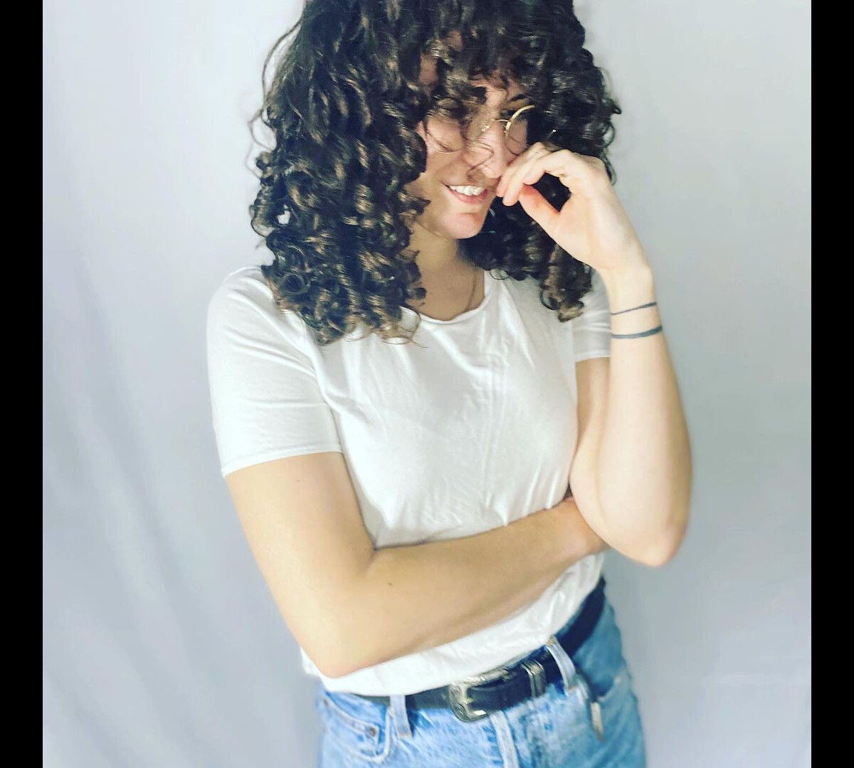 como estilizar wolf cut cacheado curto