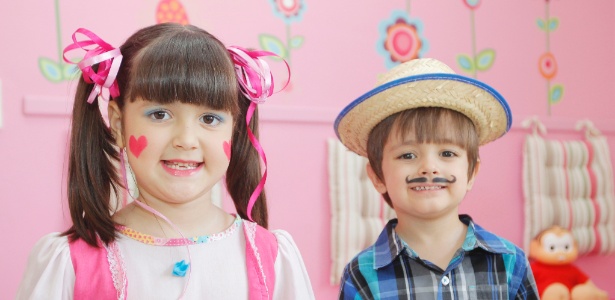 maquiagem festa junina menino simples