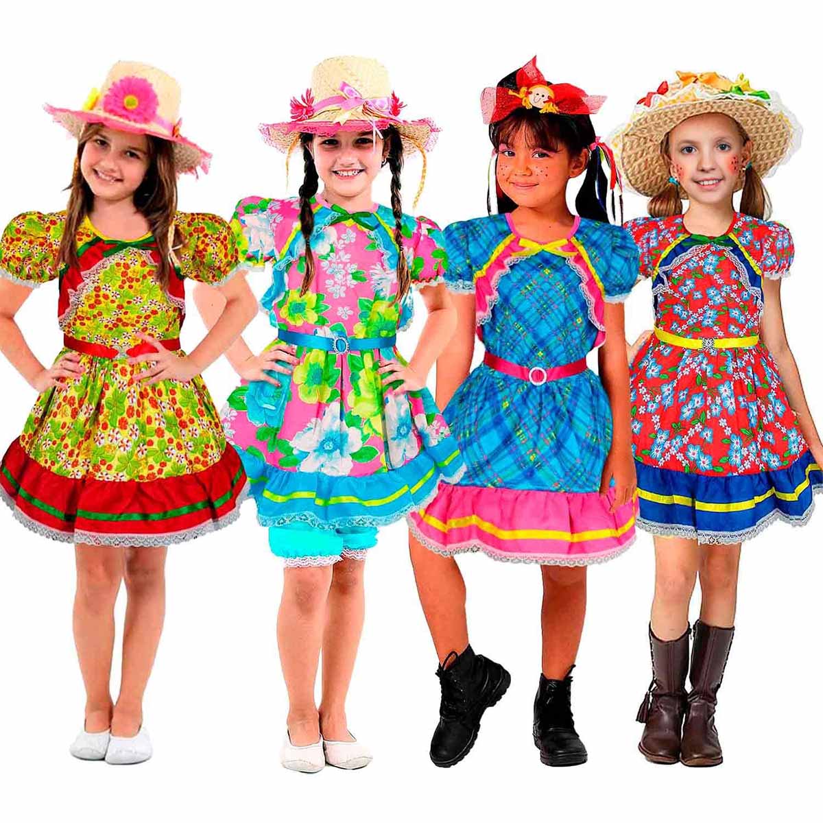 maquiagem caipira infantil fácil